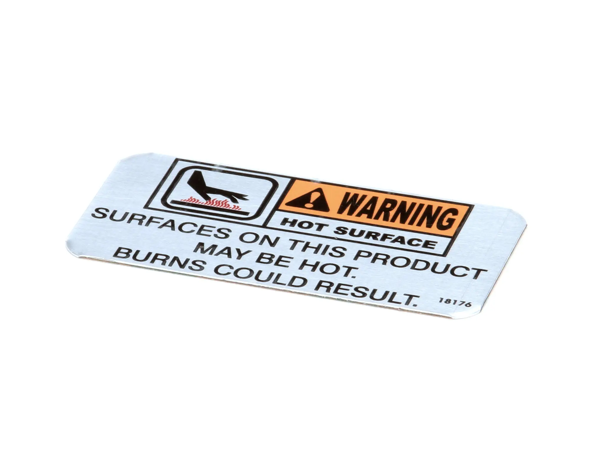 Henny Penny 18176 Label Waring Hot Surface, HPS18176