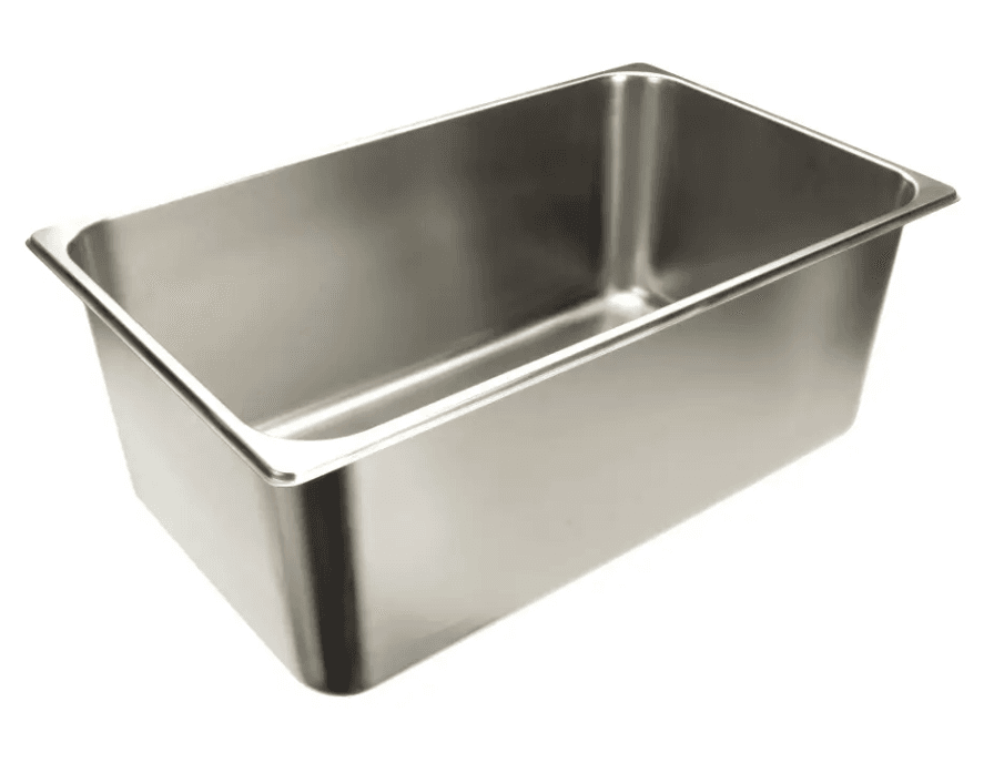 Ayr King B106 Lug/Pan without Hole, 8" Deep, Stainless