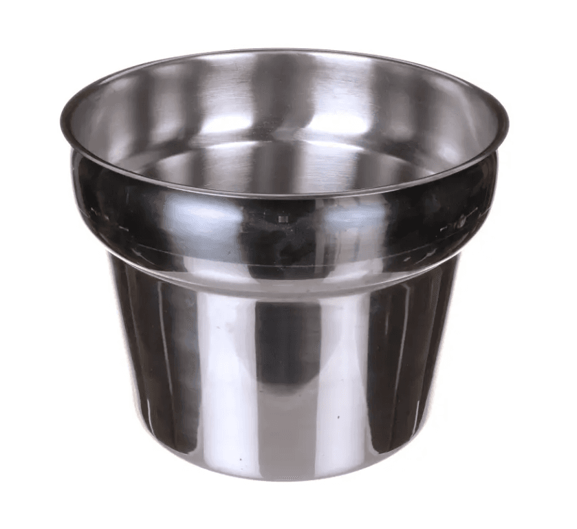 Ayr King B123 DIP POT, S/S 11 QUART ROUND
