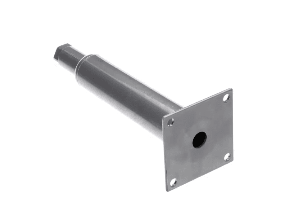 Pitco 60132401 Leg with Flange, 9", Adjustable, Powered Coated