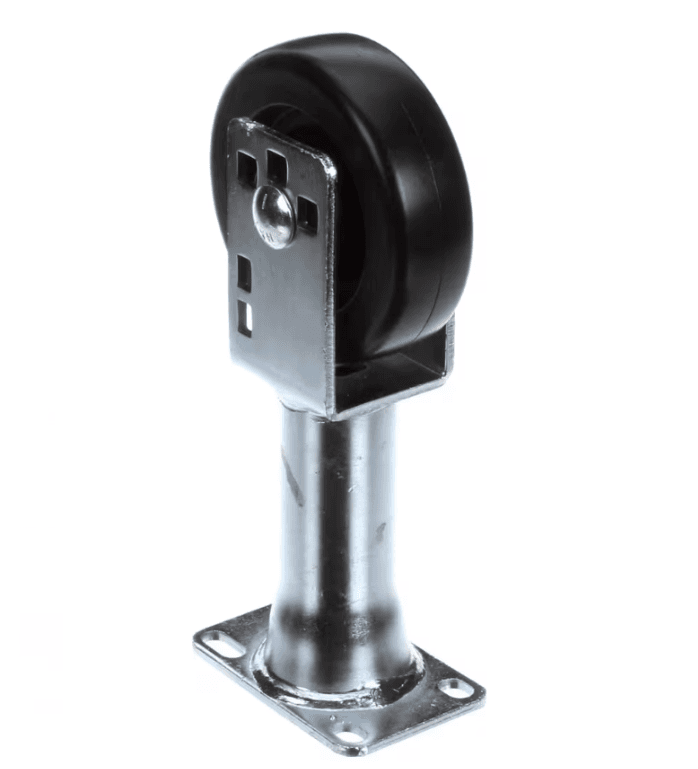 Pitco B3902302 Caster without Brake, Rigid Plate, 9", Single