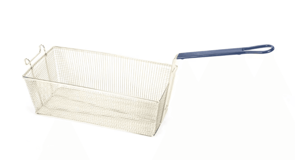 Pitco P6072184 Basket, Twin with Coated Handle, 17-1/2" x 8-1/2" x 5"