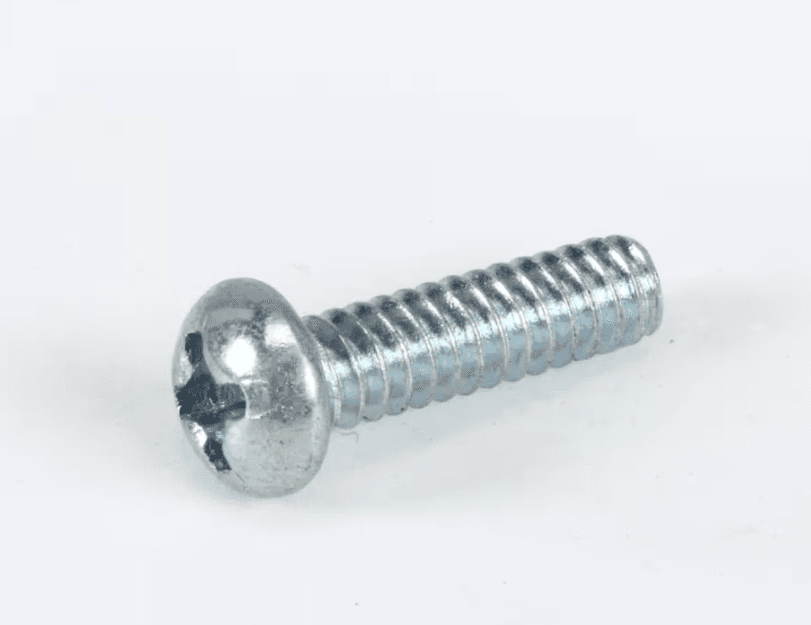 Pitco PP10689 Screw, Round Head, Phillips, 6-32 x 1/2, Zinc